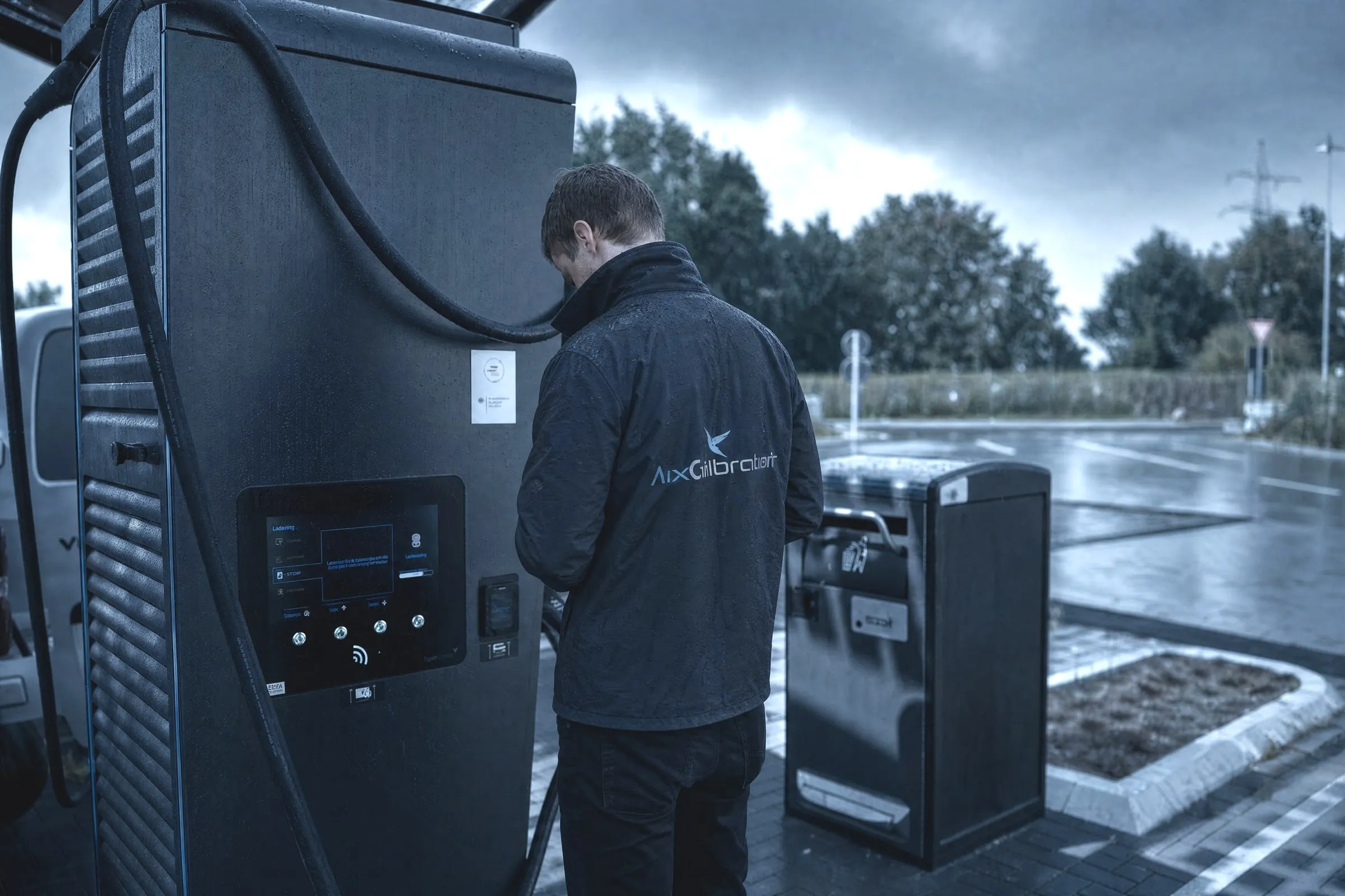 Verification at a DC charging point in the field